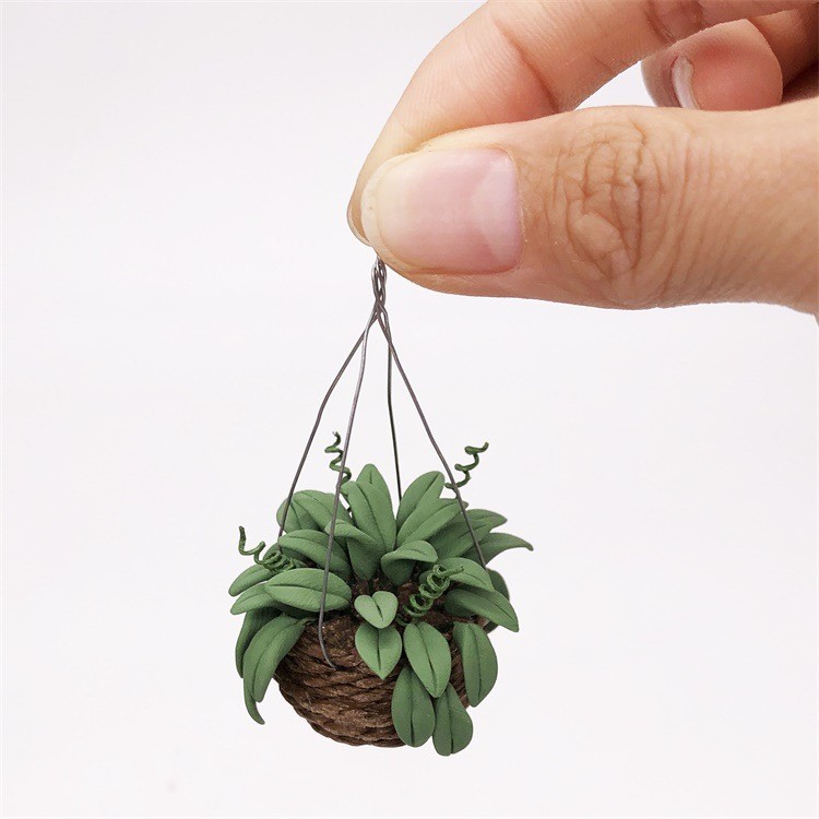ミニチュア雑貨 鉢植えグリーン