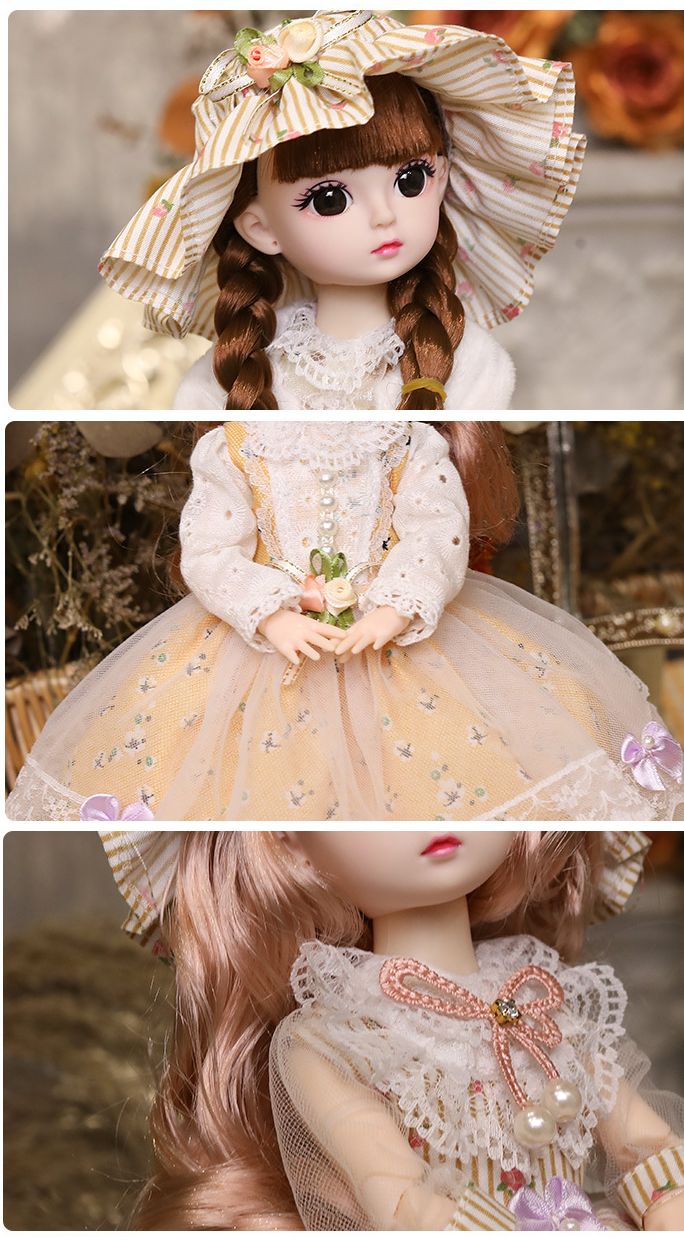 人形服 ドール服 1/6 30cm bjd 人形 服 小物 洋服 衣装 着せ 替え