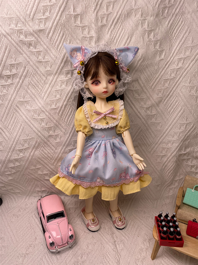 人形服 ドール服 1/6 30cm bjd 人形 服 小物 洋服 衣装 着せ 替え コスチューム ドレス パンツ カラー ぬい撮り 贈り物 ギフト  040412 : 040412 : ファンシーアクセのHumming・F - 通販 - Yahoo!ショッピング