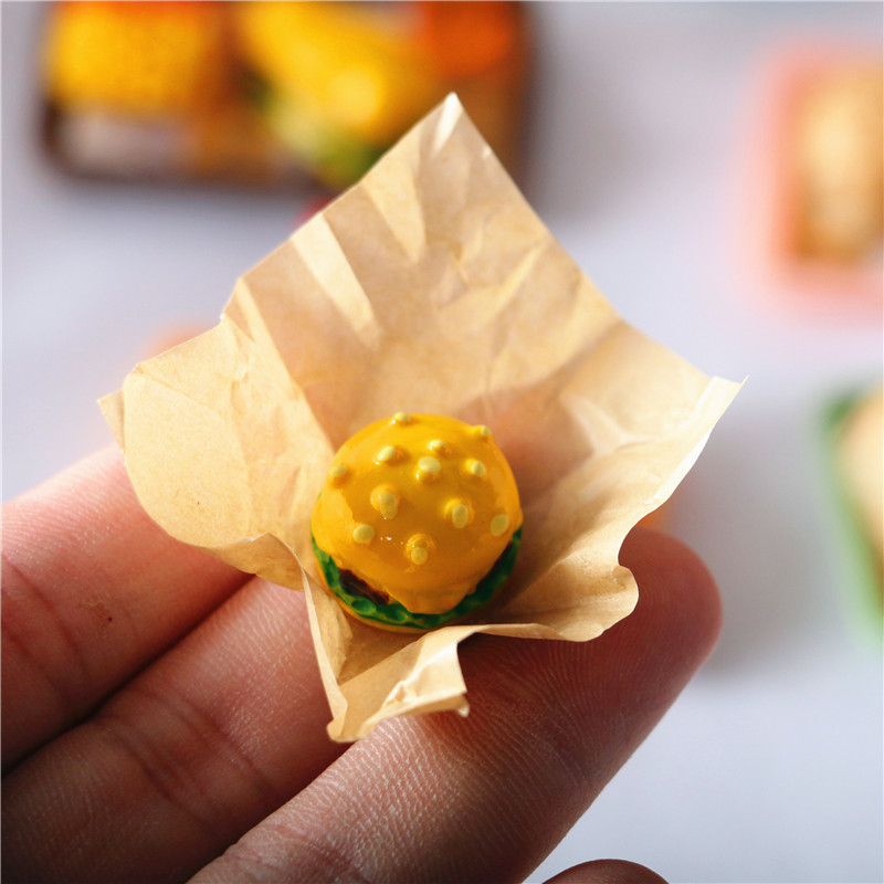 ミニチュア雑貨 ハンバーガーセット