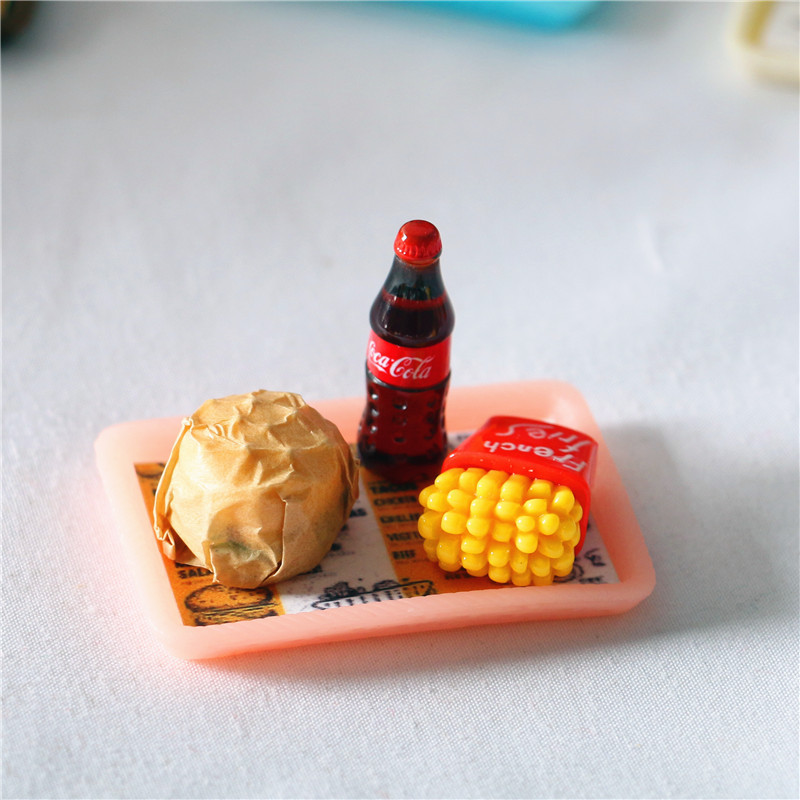 ミニチュア雑貨 ハンバーガーセット
