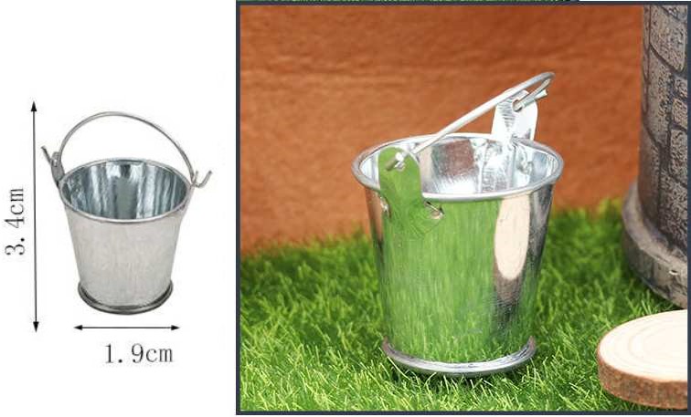 ミニチュア雑貨 バケツ