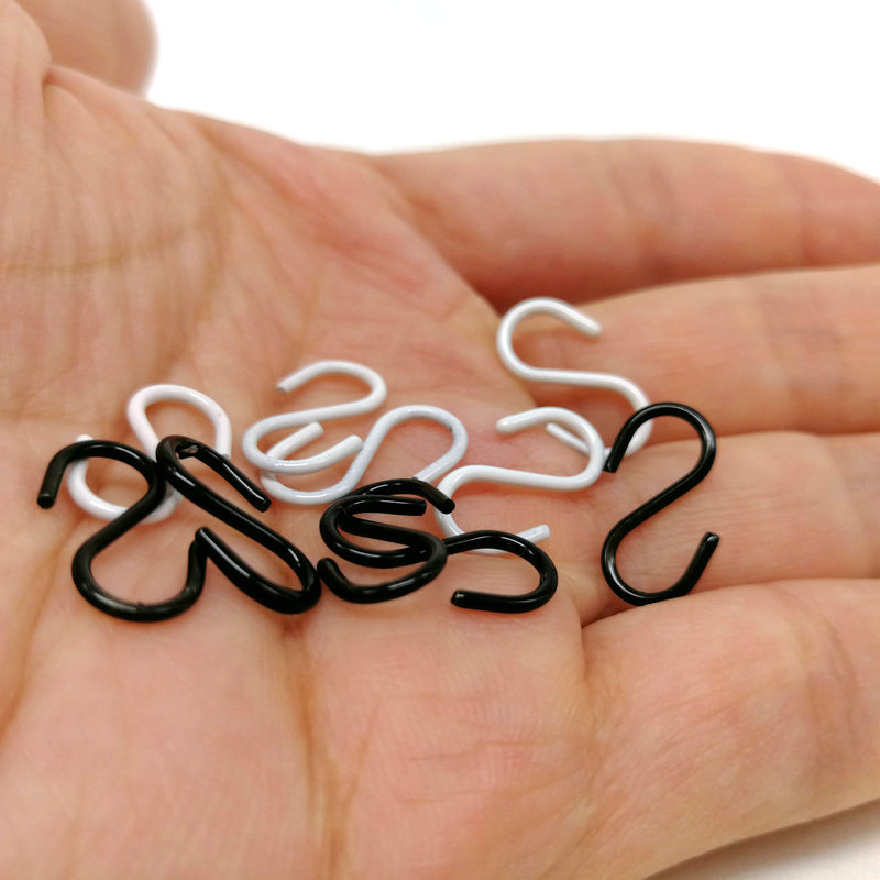 ミニチュア雑貨 S字フック　10個セット