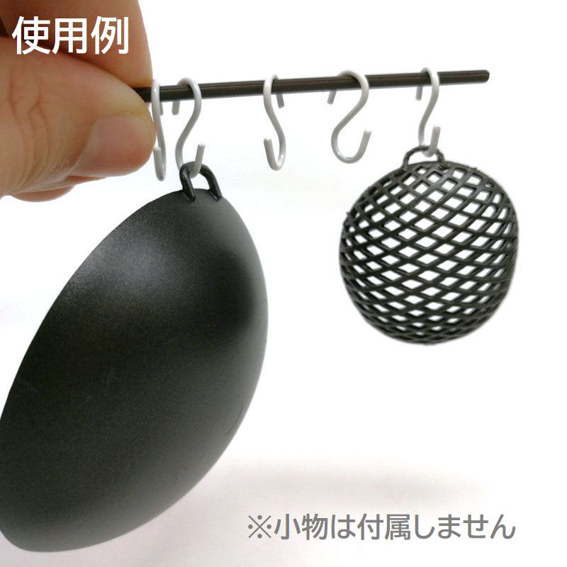 ミニチュア雑貨 S字フック　10個セット