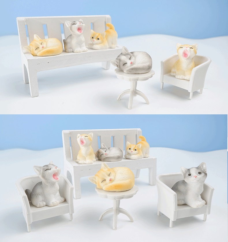 ミニチュア雑貨　ねこ