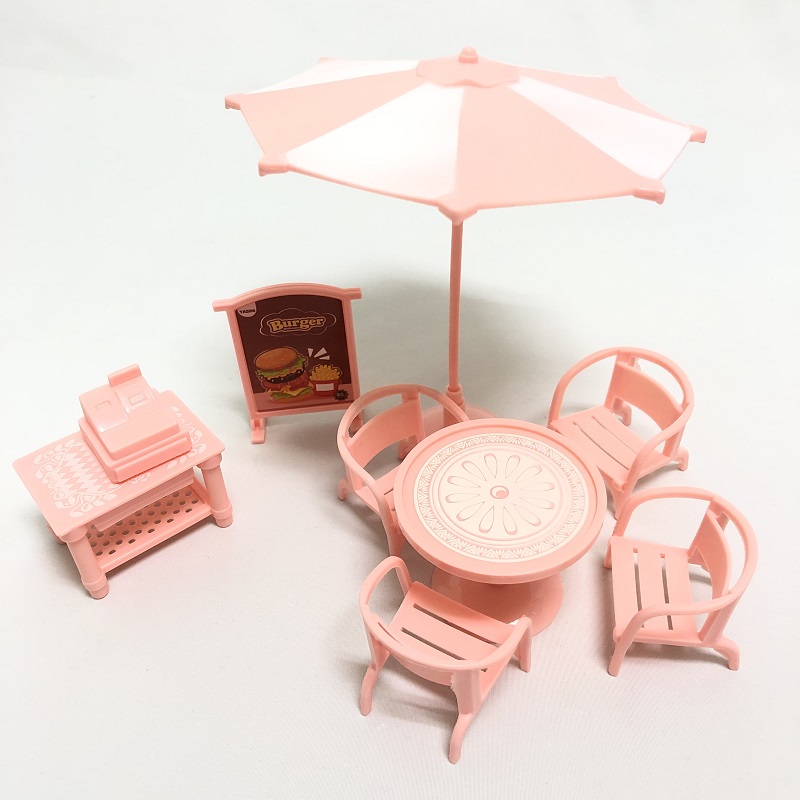 ミニチュア雑貨　ハンバーガーショップ