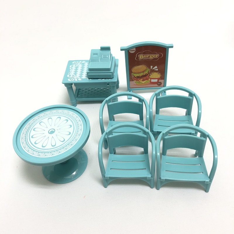 ミニチュア雑貨　ハンバーガーショップ