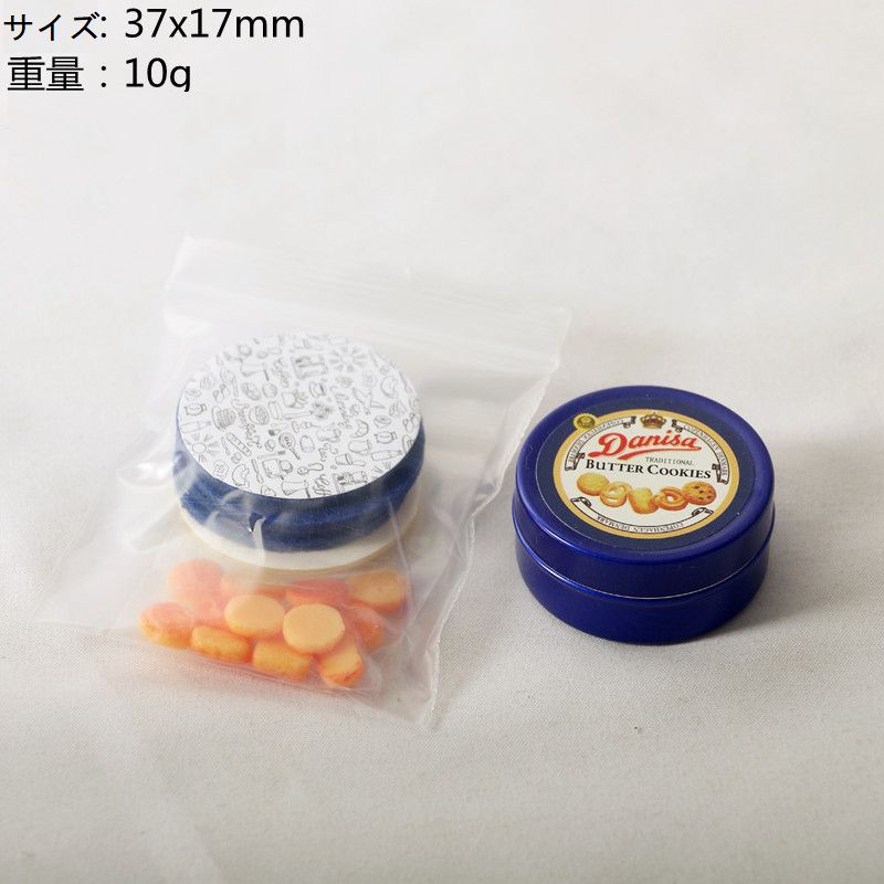ミニチュア雑貨 缶入り クッキー