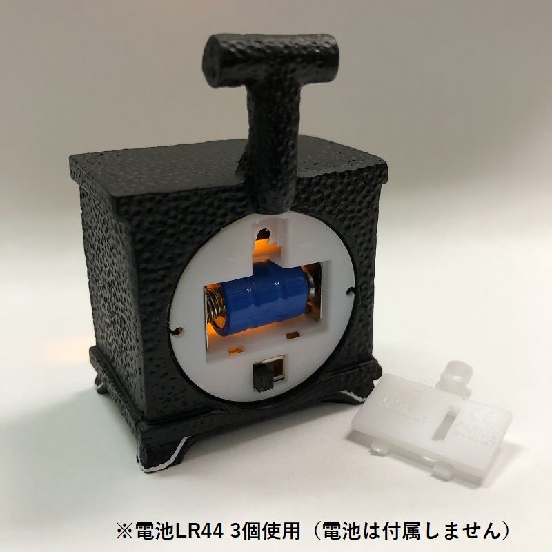 ミニチュア雑貨 光る暖炉