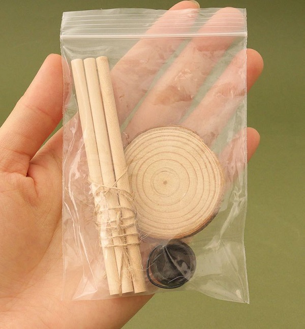 ミニチュア雑貨 焚火セット