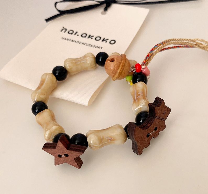 送料無料 わんこ ブレスレット ドッグブレス レディース フリーサイス