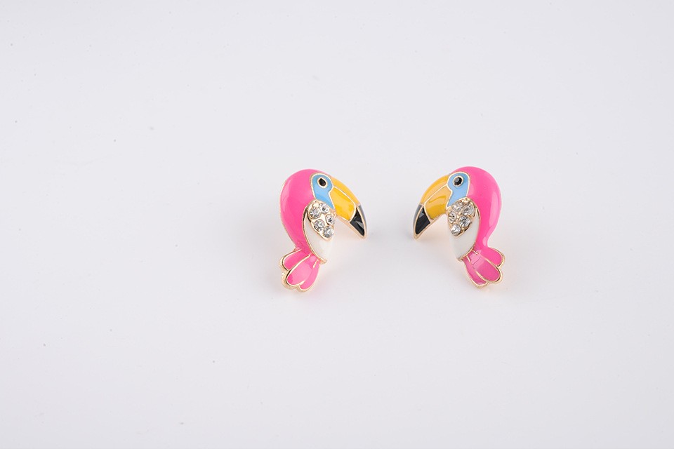 カラフルバード ピアス