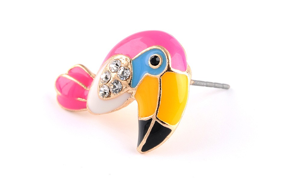 カラフルバード ピアス