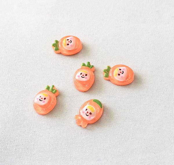 送料無料 ネイルチップ ネイルパーツ 20個セット くま 怪獣 面白