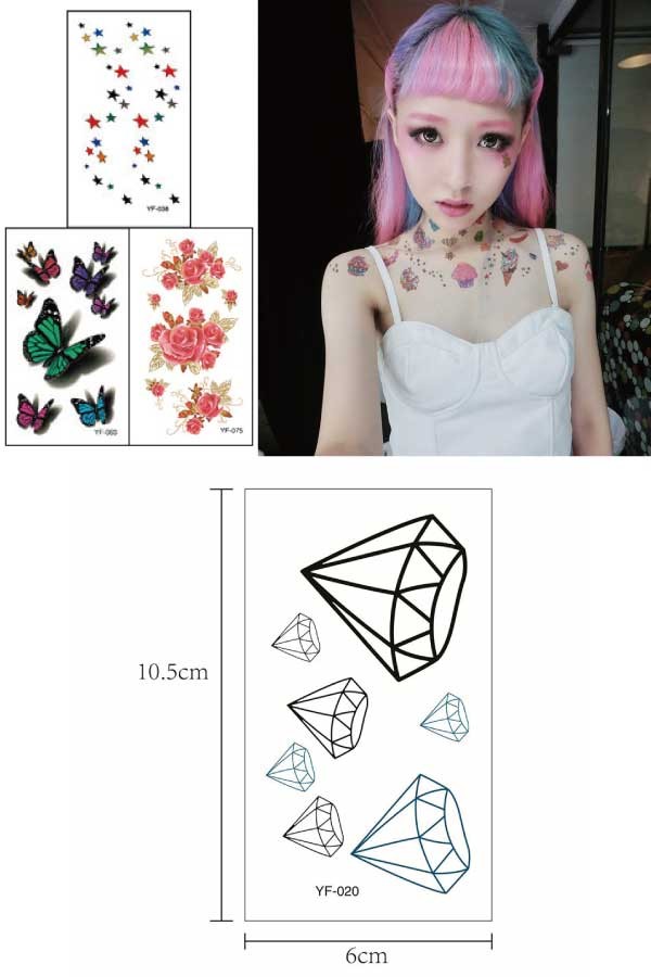 Tattooシールハーフサイズ