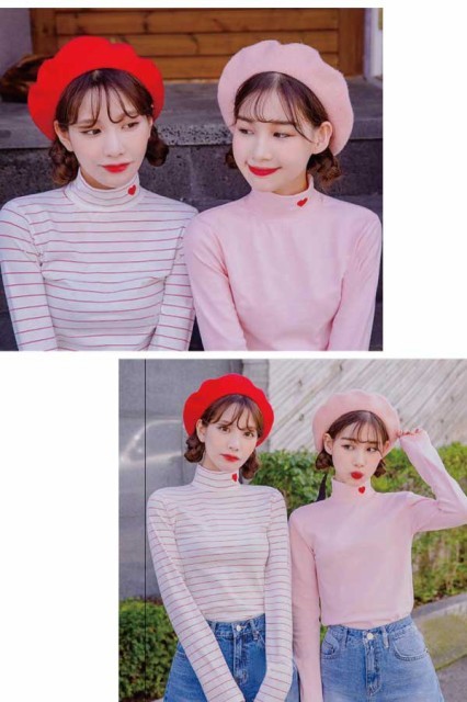 レースアップベレー帽