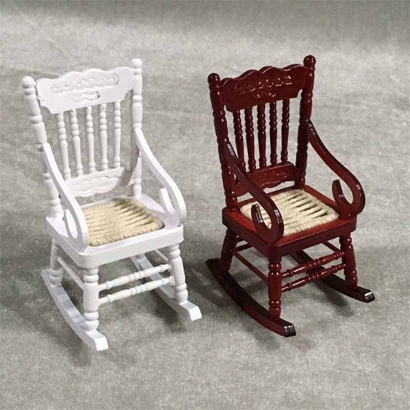ミニチュア 雑貨 ロッキングチェア ドールハウス キット 椅子 いす 家具 1/12 材料 和風 キット アメリカン ホビー 90003