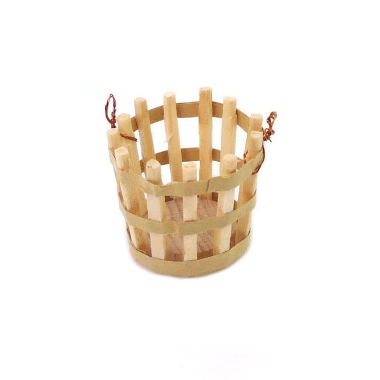 送料無料 ミニチュア 雑貨 かご ドールハウス キット 籠 バスケット