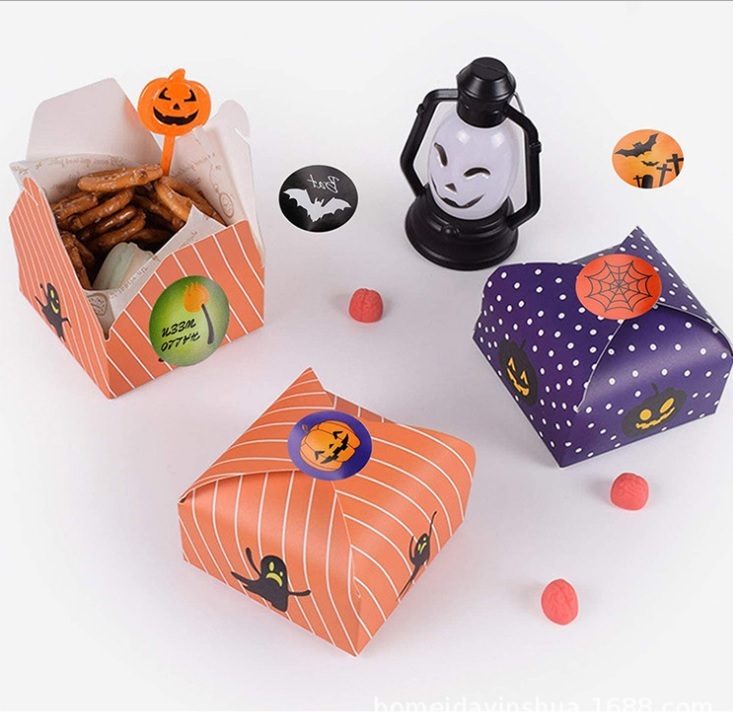 送料無料 ハロウイン ロールシール ステッカー コラージュ 新作
