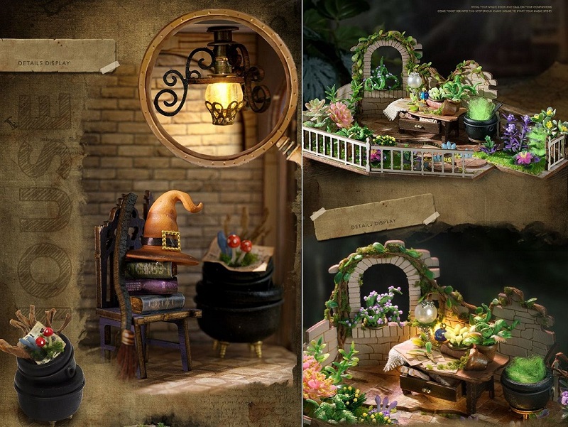 ミニチュア ドールハウスキット ジオラマキット