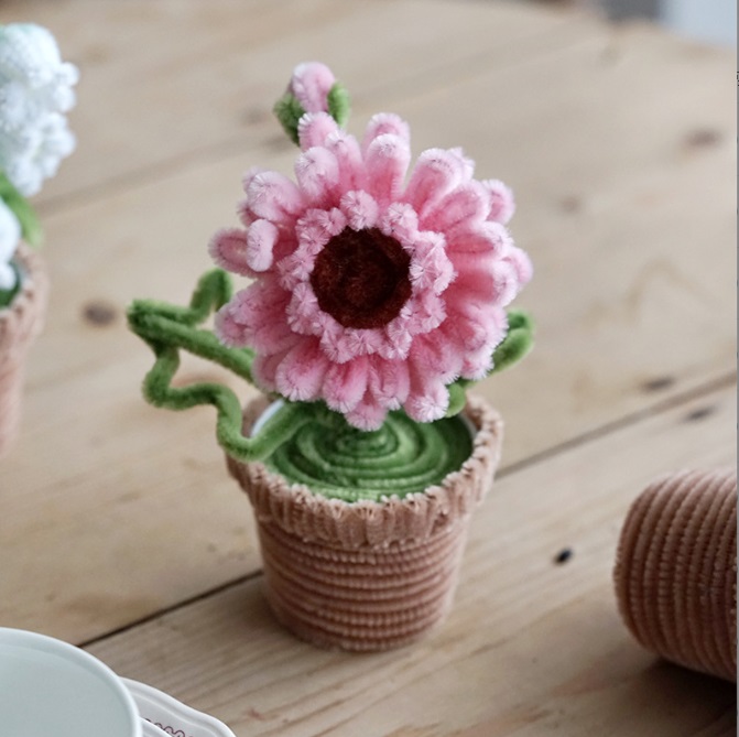 モールクラフト モールフラワー モール人形 DIY 手作り 花