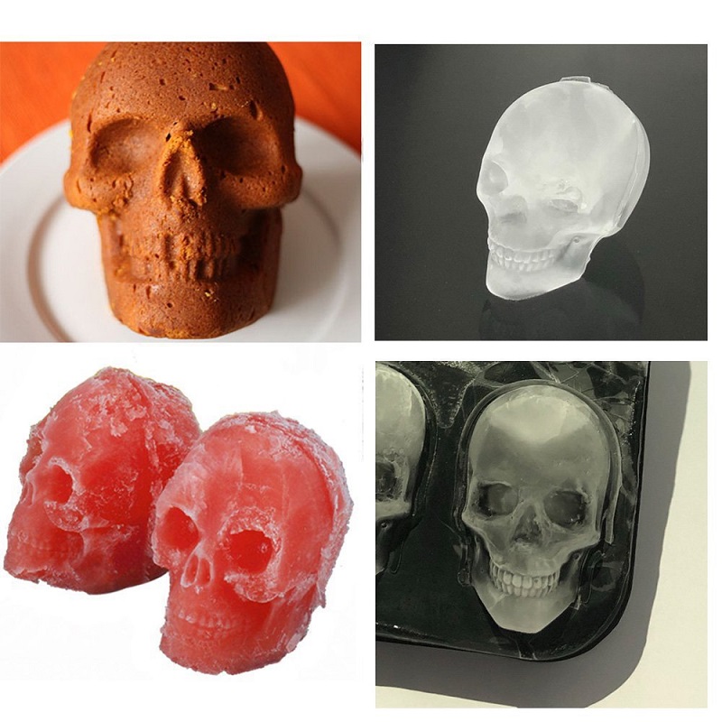 ハロウィン スカル シリコン 製氷皿 