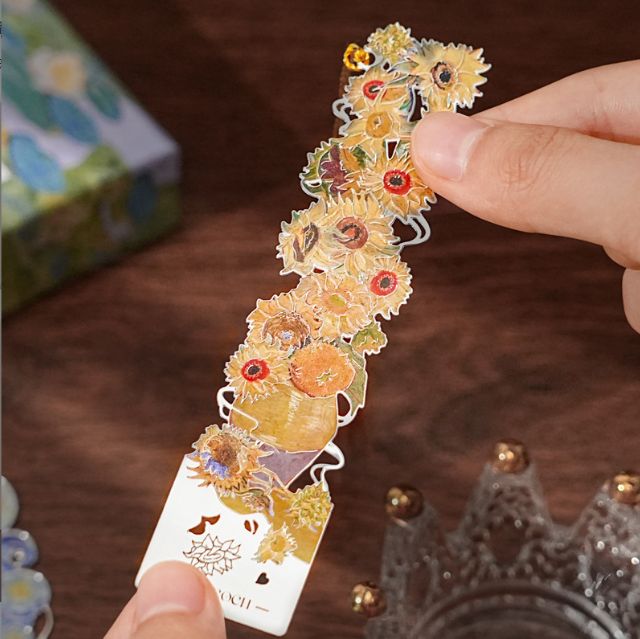 ゴッホ メタル ブックマーク 