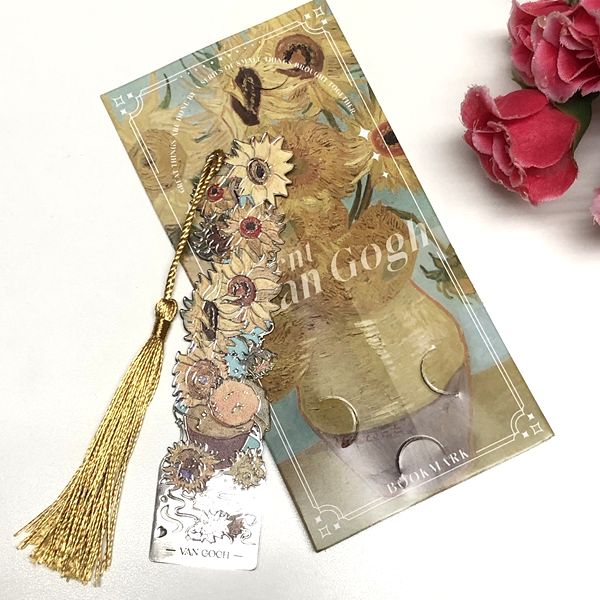 ゴッホ メタル ブックマーク 
