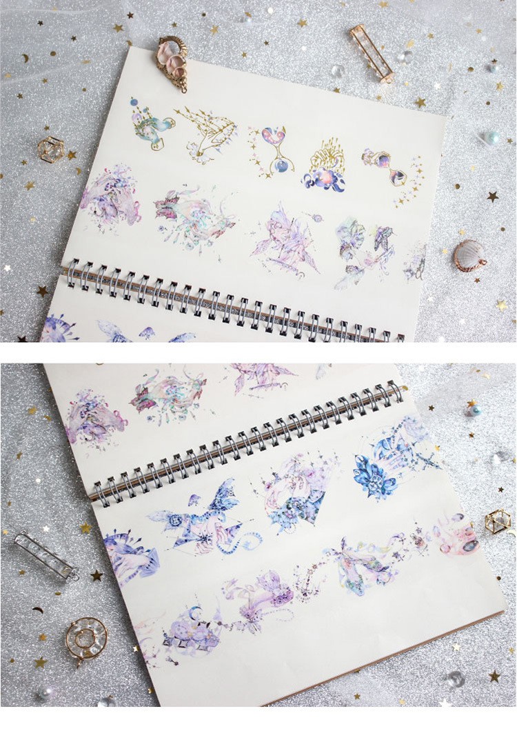 海外マステ　装飾マステまとめ売り　81個 装飾マステ 海外マステ 切れ端 コラージュ素材 まとめ売り 人物マステ