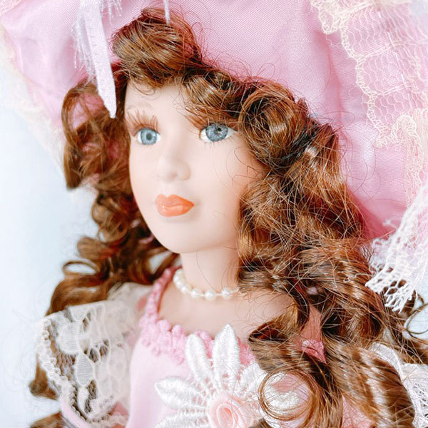 ドール ビスクドール リプロダクション 人形 フランス人形 アンティーク風 ポーセリン 西洋人形 インテリア コレクション 掘り出し物 超お買い得  希少 dl220106 :dl220106:ファンシーアクセのHumming・F - 通販 - Yahoo!ショッピング