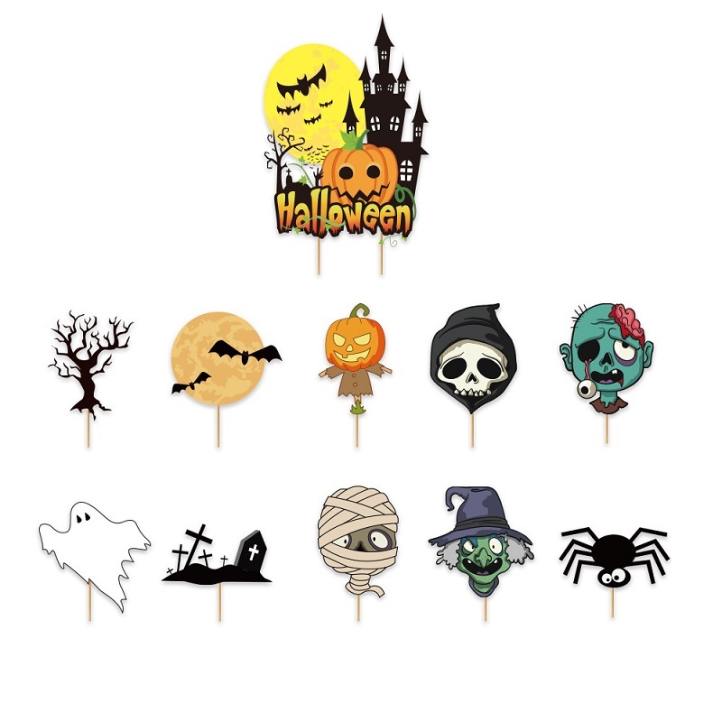 ハロウィン ケーキトッパー　
