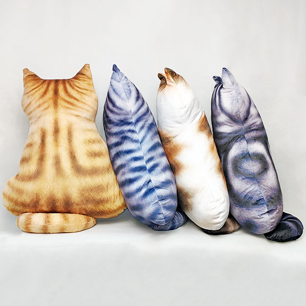 クッション 猫 抱き枕 ネコ インテリア かわいい 枕 動物 まくら