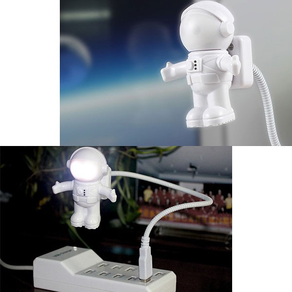 宇宙飛行士 USB フレキシブル LED ライト