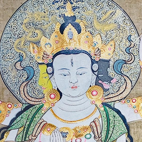 掛け軸 摩利支天
