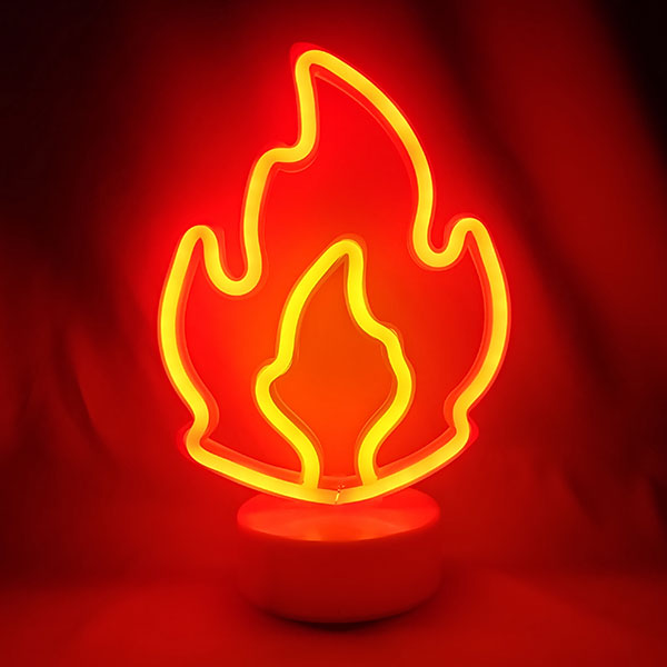 ネオンサイン風 テーブルライト