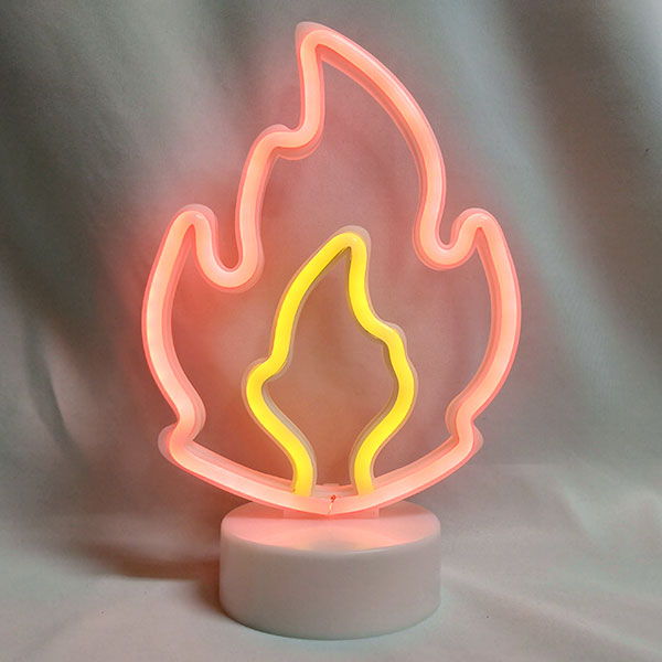 ネオンサイン風 テーブルライト