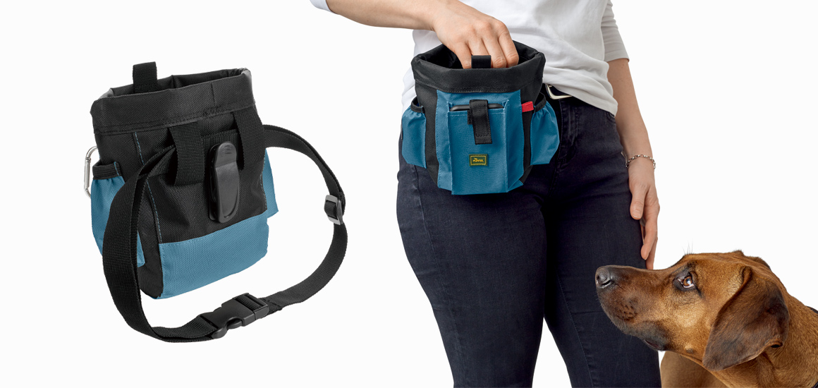 Hunter 犬用ジョギングポーチ＆リード 中型犬、大型犬 犬 散歩 リード
