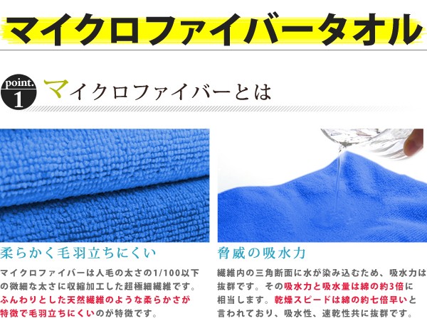 タオル 50枚セット マイクロファイバー 25×25cm 正方形 洗車 掃除 ふきん ハンドタオル キッチン 吸水 速乾 クロス 布巾 50枚組 青  :000000104079:HURRYUPハリーアップ - 通販 - Yahoo!ショッピング