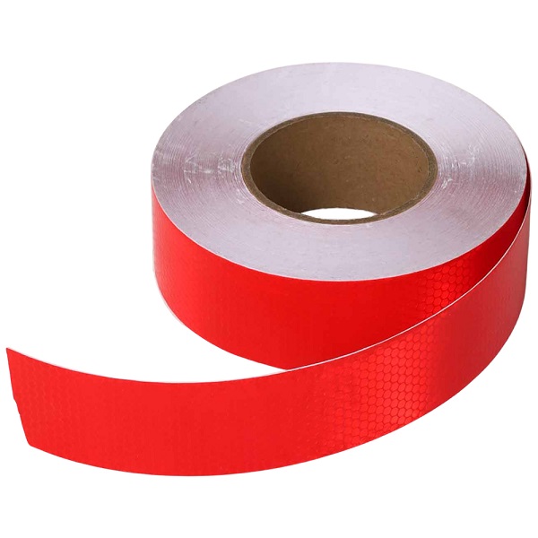 反射テープ 屋外 赤 白 青 黄 蛍光 テープ 45m 5cm幅 蛍光テープ