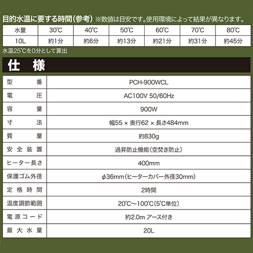 SK11 バケツヒーター 温度調節 藤原産業 パネルコントロールヒーターL
