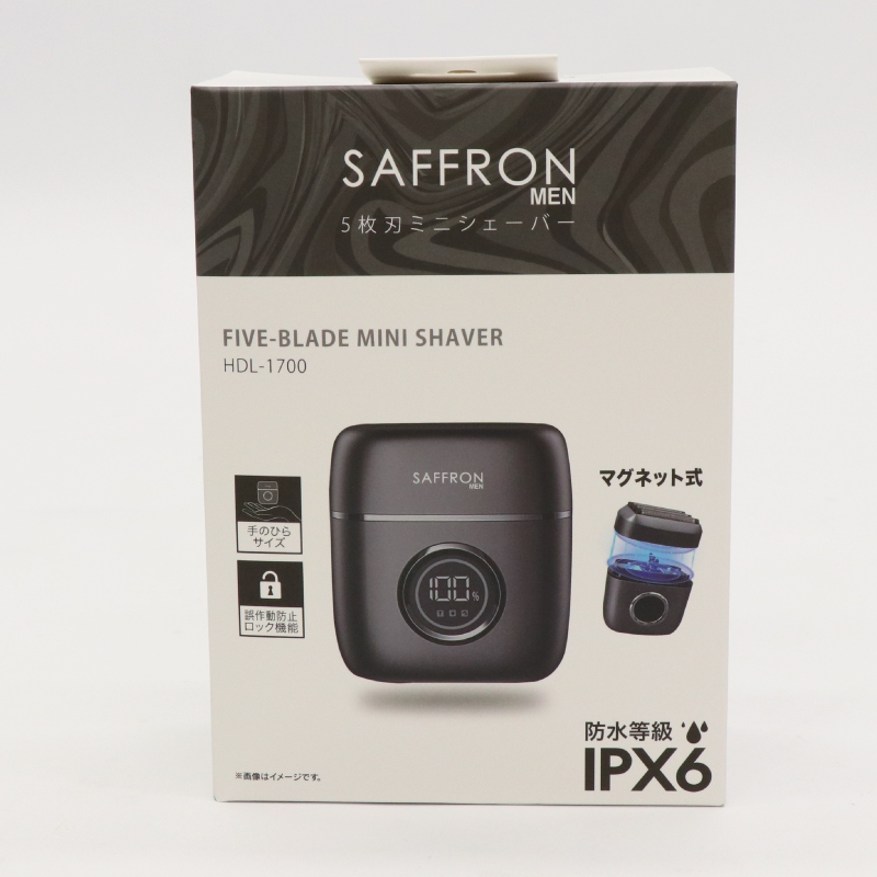 ヒロ・コーポレーション 髭剃り コンパクト usb 充電 5枚刃 メンズ