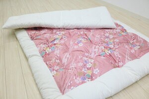 掛け布団 和式 掛布団 手作り 綿混わた入 シングル 和ふとん 150×200cm