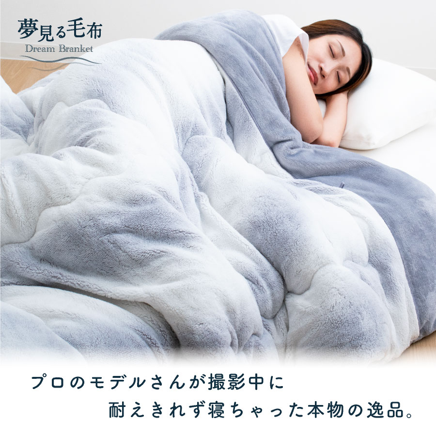 ＼感動のふわふわ極厚/ 西川 厚手 毛布 ダブ...の詳細画像5