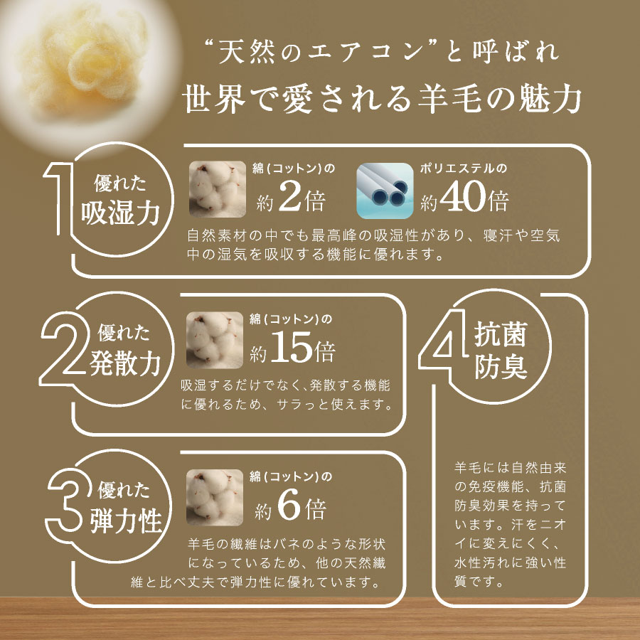 日本製 羊毛 布団 羊毛混掛け布団 セミダブル ロング国産 羊毛 掛け布団 日本製 羊毛 ふとん セミダブル 掛け布団 羊毛布団 洗える |  | 09