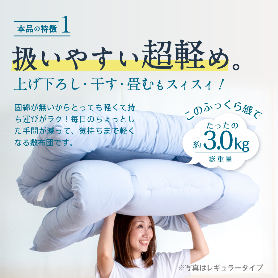 日本製 敷布団 (固綿なし) 洗える シングル 日本製最安値に挑戦 国産 敷き布団 しきふとん 洗える 二段ベッド 折りたたみベッド ベッドパッド トッパー |  | 12