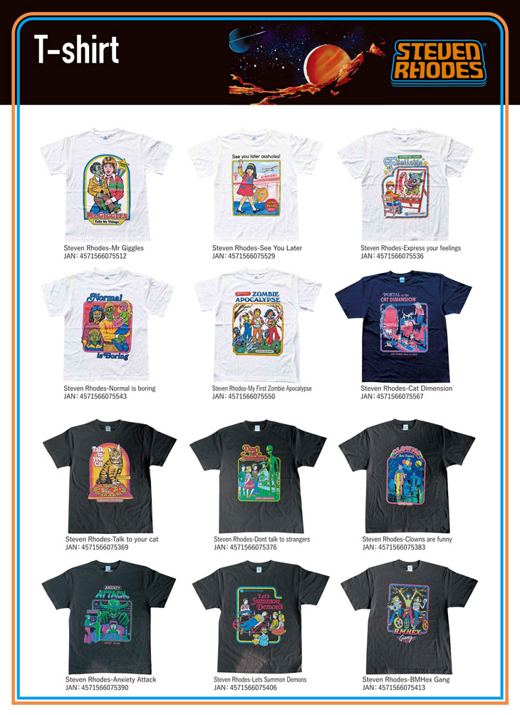 Steven Rhodes T-shirts Lets Summon Demons スティーブン・ローズ