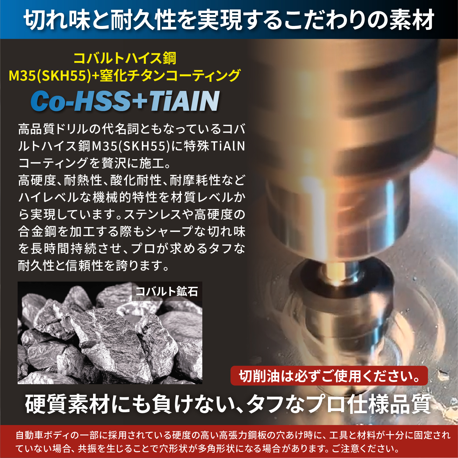 nesekt（ネセクト） ステップドリル 4枚刃 4-20mm 9段 6.35mm六角軸