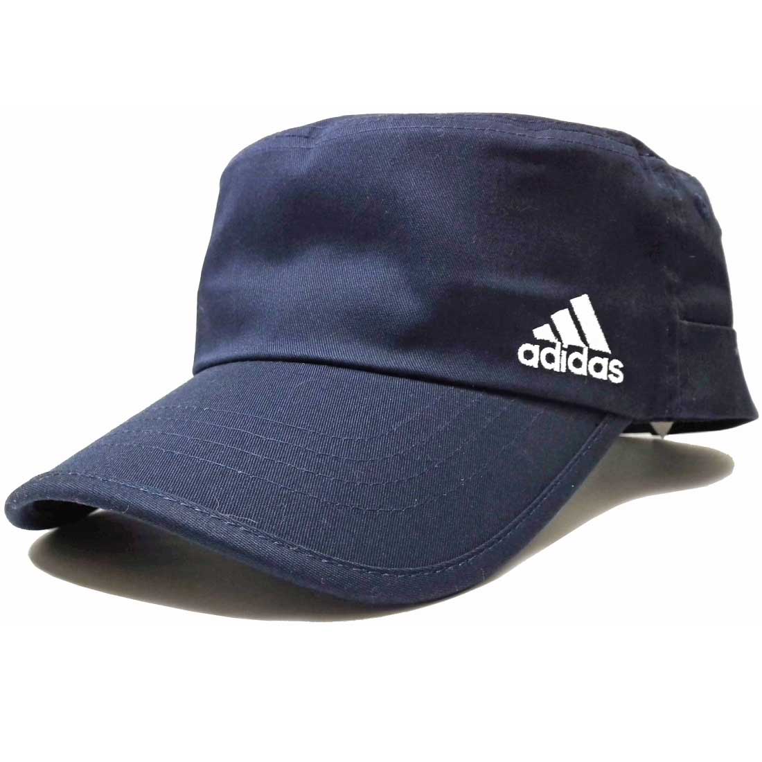 adidas ワークキャップ 帽子 春夏 メンズ 大きい帽子 洗える 57cm-63cm