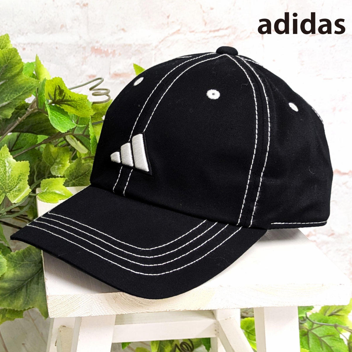 adidas（アディダス） キャップ ステッチ 綿 オーガニック コットン