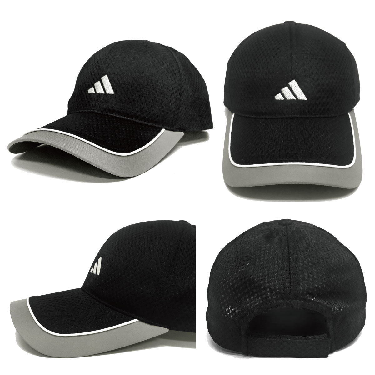 adidas つば長 BIG メッシュキャップ 帽子 新デザイン入荷